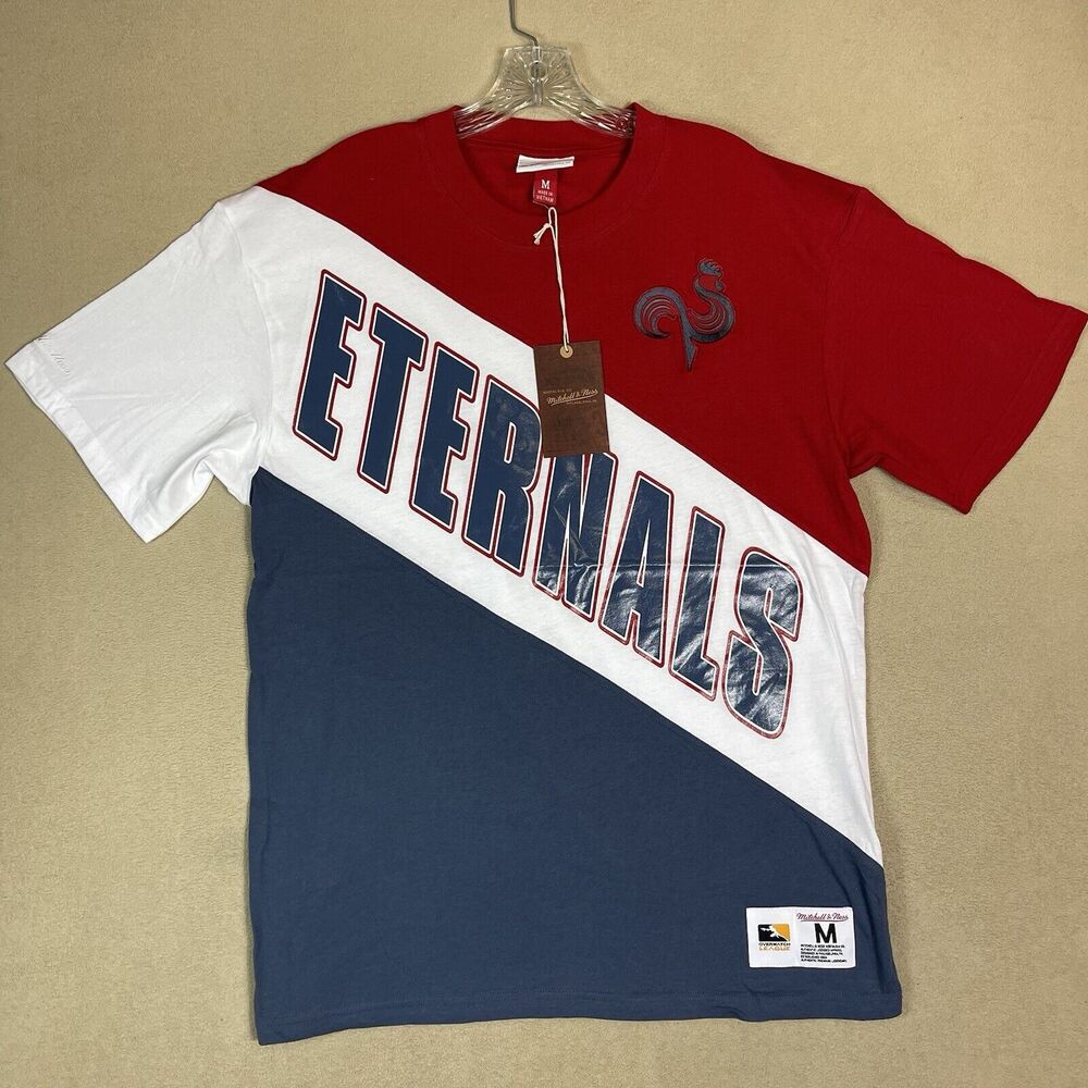 Mitchell & Ness T Shirt Mens Medium Multicolor Paris Eternal Overwatch League